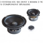 Audio System HX 165 Dust 3 165mm 3 Way Active Component Speakers