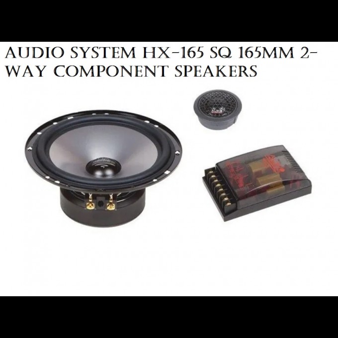 Audio System HX 165 SQ 165mm 2 Way Component Speakers