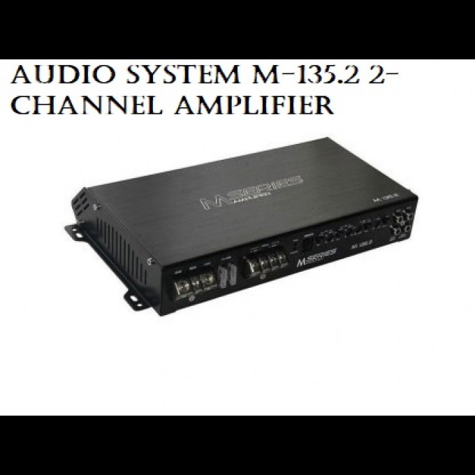 Audio System M 135.2 2 Channel Amplifier