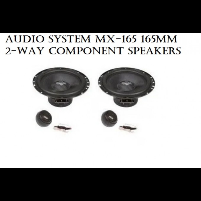 Audio System MX 165 165mm 2 Way Component Speakers