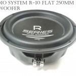 Audio System R 10 Flat 250mm Subwoofer