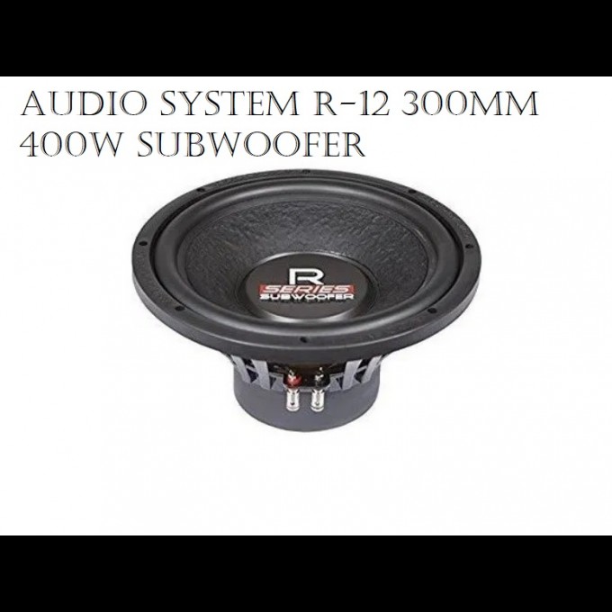 Audio System R 12 300mm 400W Subwoofer