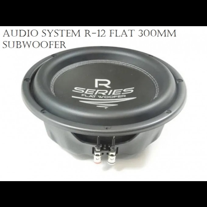 Audio System R 12 Flat 300mm Subwoofer