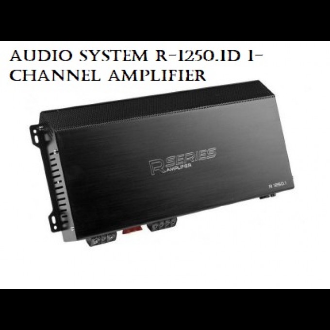 Audio System R 1250.1D 1 Channel Amplifier