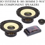 Audio System R 165 165mm 2 Way 3 Ohm Component Speakers
