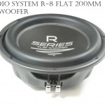 Audio System R 8 Flat 200mm Subwoofer