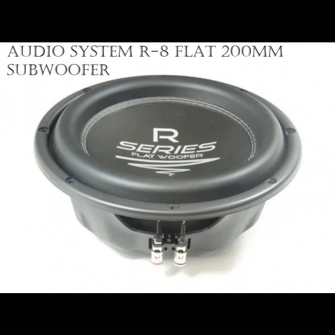 Audio System R 8 Flat 200mm Subwoofer
